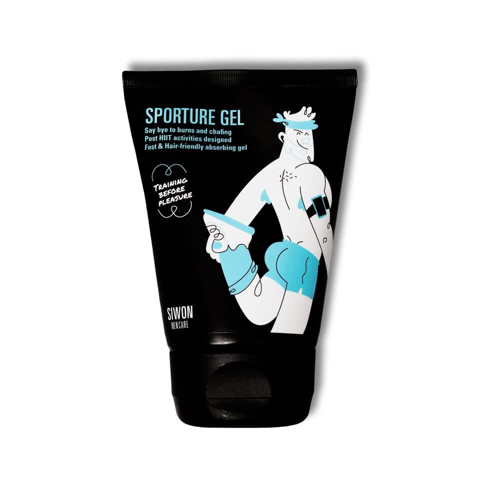 SIWON | Sporture - Anti-chafing gel | Chafing cream that hydrates and soothes for athletes | Gel to regenerate and soothe itching caused by friction. Size 100ml