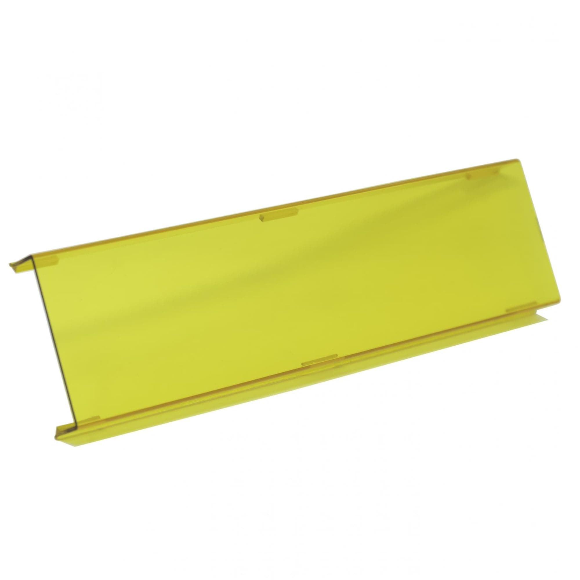 Baja Designs 10-inch Rock Guard for OnX6 LED Offroad Lights, Fits Over OnX6 Series LED Light Bars, Snap-on Design (Baja Amber)