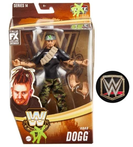 WWE Elite Legends Collection 6-inch Articulated Action Figure Series (Road Dogg DX)