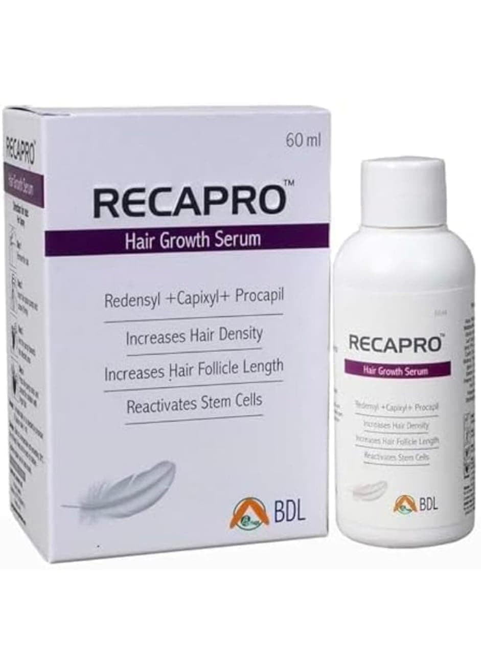 Hair Growth Serum, Redensyl + Capixyl + Procapil, Increases Hair Density (60ml)