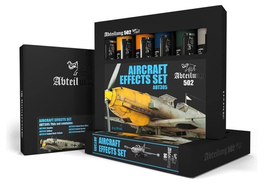 ABTEILUNG 502 Aircraft Effects Set 6 x 20ml