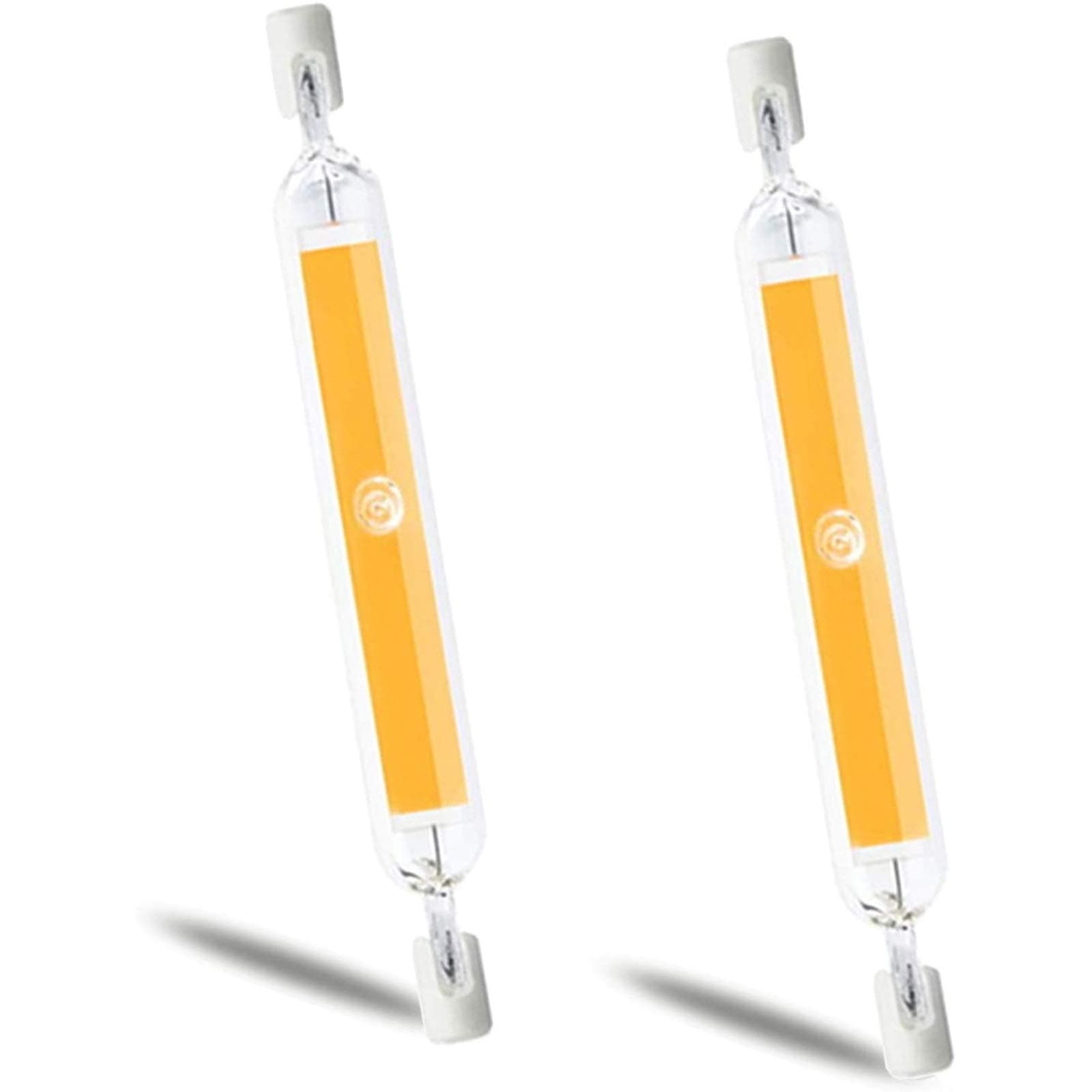 UYBAG R7S 78mm LED Bulb Dimmable 10W Natural White 4000K, 100W Double Ended Type J78 Reflector 100W Halogen Replacement Energy Saving Floodlight AC 220V-240V, Pack of 2