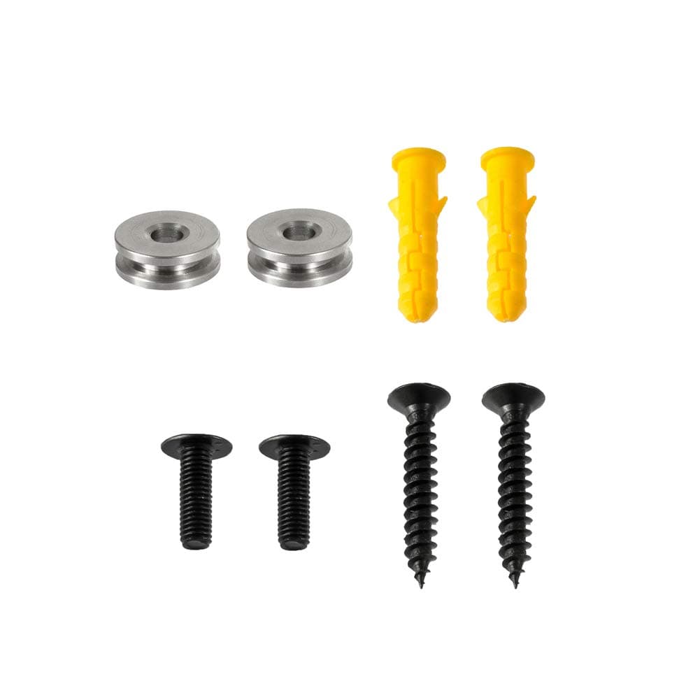 Yimaut Soundbar Wall Mount Metal Hug Rings + Screws + Wall Anchors, Sturdy Hang Soundbar Wall Bracket Mounting Hardware Kit for Samsung HW-N950 HW-MS750 HW-MS751 HW-MS650 HWMS650 Subwoofer Speaker