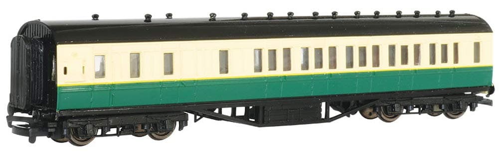 Thomas & Friends Gordons Express Brake Coach - HO Scale, Prototypical White & Green