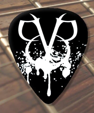 Printed Picks Company Black Veil Brides Logo Guitar Picks x 5 Medium
