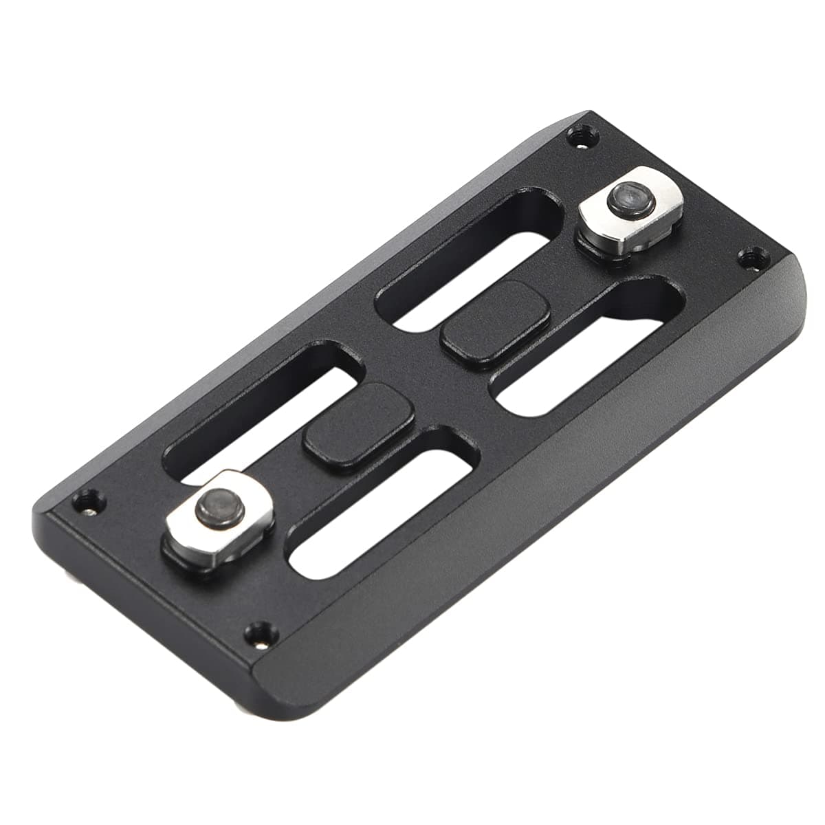 SHINEWEE Arca Dovetail Rail for M-LOK System – Quick-Release Tripod Mount Adapter | Compatible with Arca-Swiss/RRS Standards | Lightweight Aluminum Hunting Accessory | 2-Slot Interface