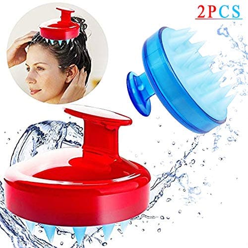 SILISCRUB - The Original Silicone Shampoo Brush (2pcs)