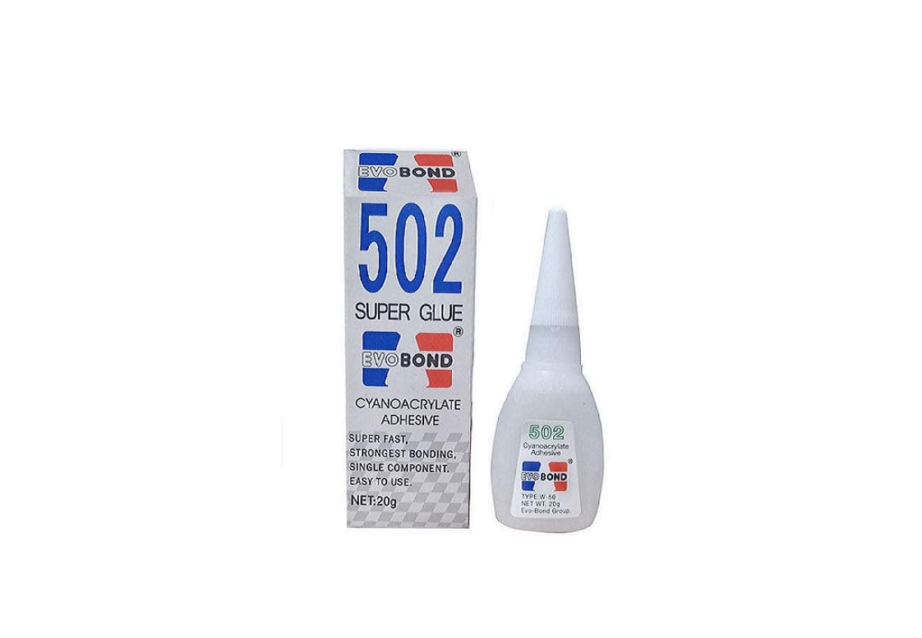 Super Glue CYANOACRYLATE Adhesive NET 20 GM (Pack of 2)