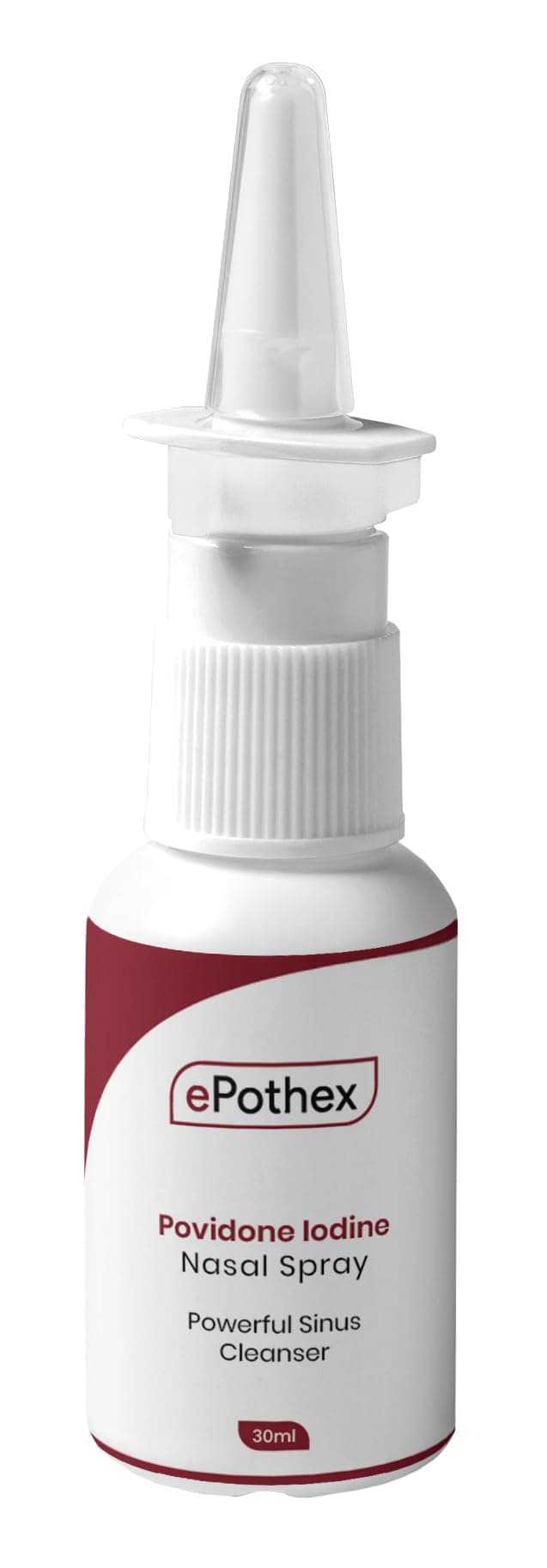 EPOTHEX 1% Povidone Iodine Nasal Spray - Powerful Nasal Cleanser & Sinus Protection - Reduce Exposure to Airborne Contaminants - Travel Friendly - 30ml