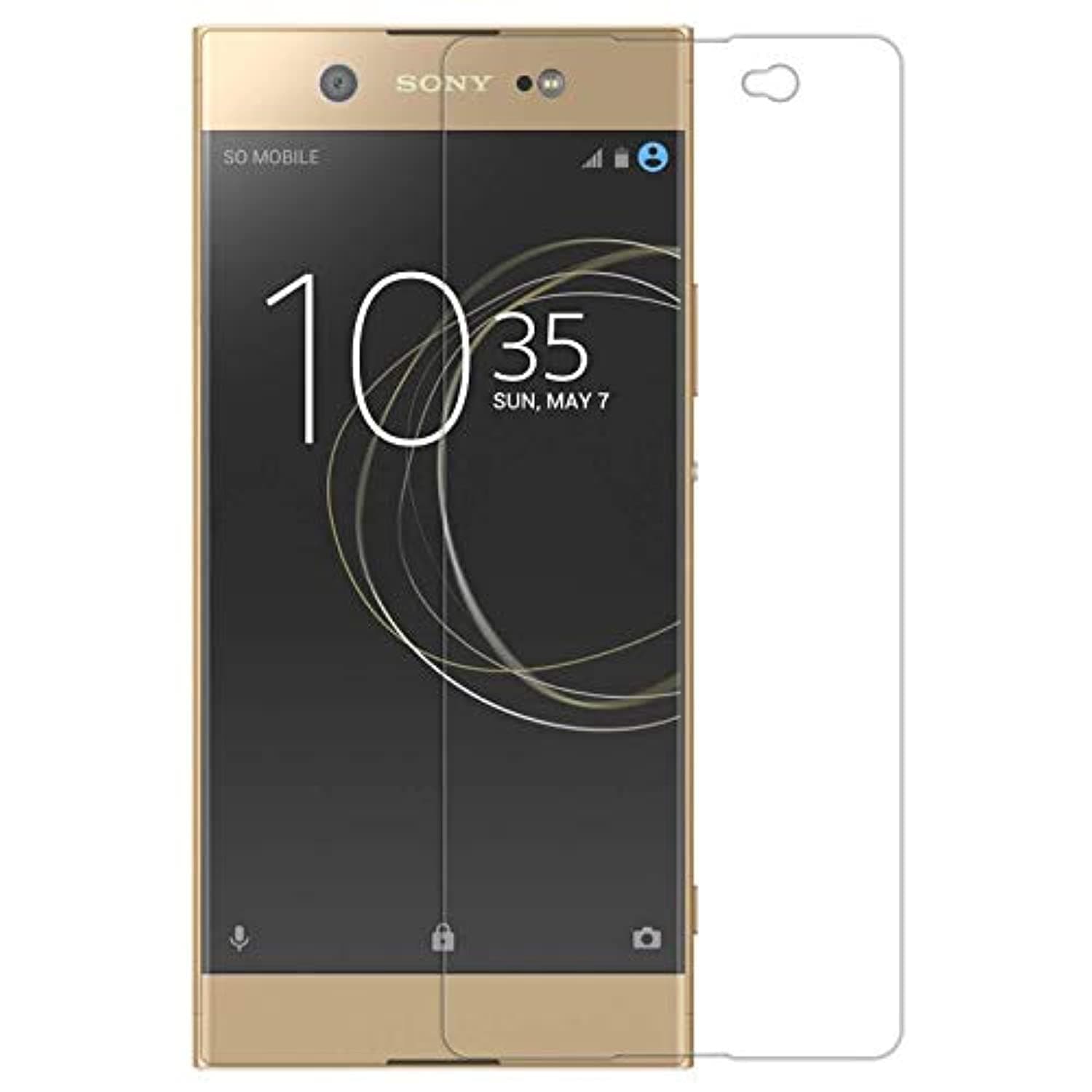 Clear Tempered Glass Screen Protector For Sony Xperia XA1 Ultra