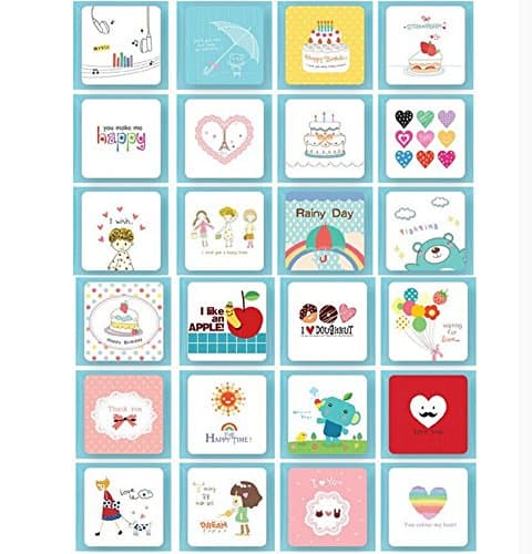Best DD2 Value Pack Assorted All Occasion Greeting Cards Box Set of 24 Different Designed