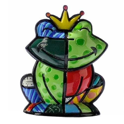 Gift Craft Frog Charming Frog Prince Miniature Pop Art Figurine