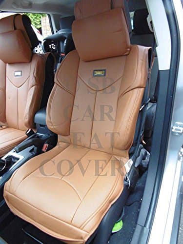 r - TO FIT A DODGE CHALLENGER, CAR SEAT COVERS, YMDX TAN, ROSSINI SPORTS