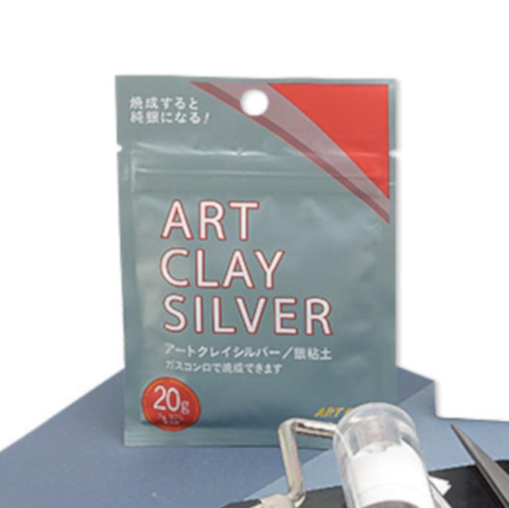 FMG Metal Clay Jewelry Making Kit - Precious Silver Metal Starter Kit
