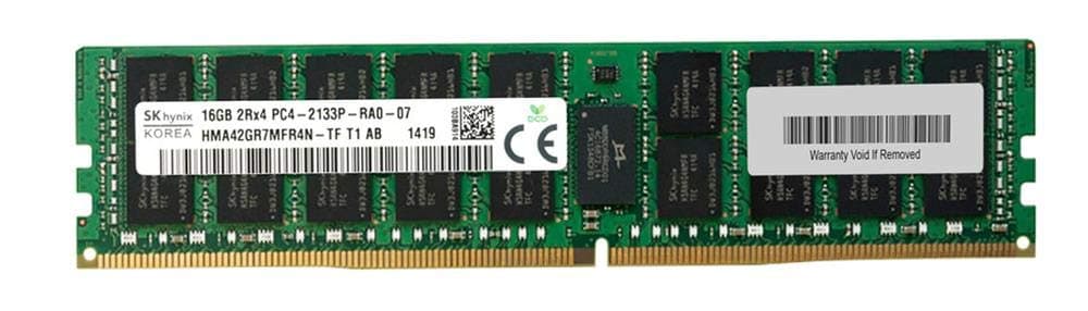Hynix 16GB DDR4 2133 MHz HMA42GR7MFR4 N TF DDR4; PC/server 288 Pin Dimm Ecc Memory Module Memory Modules