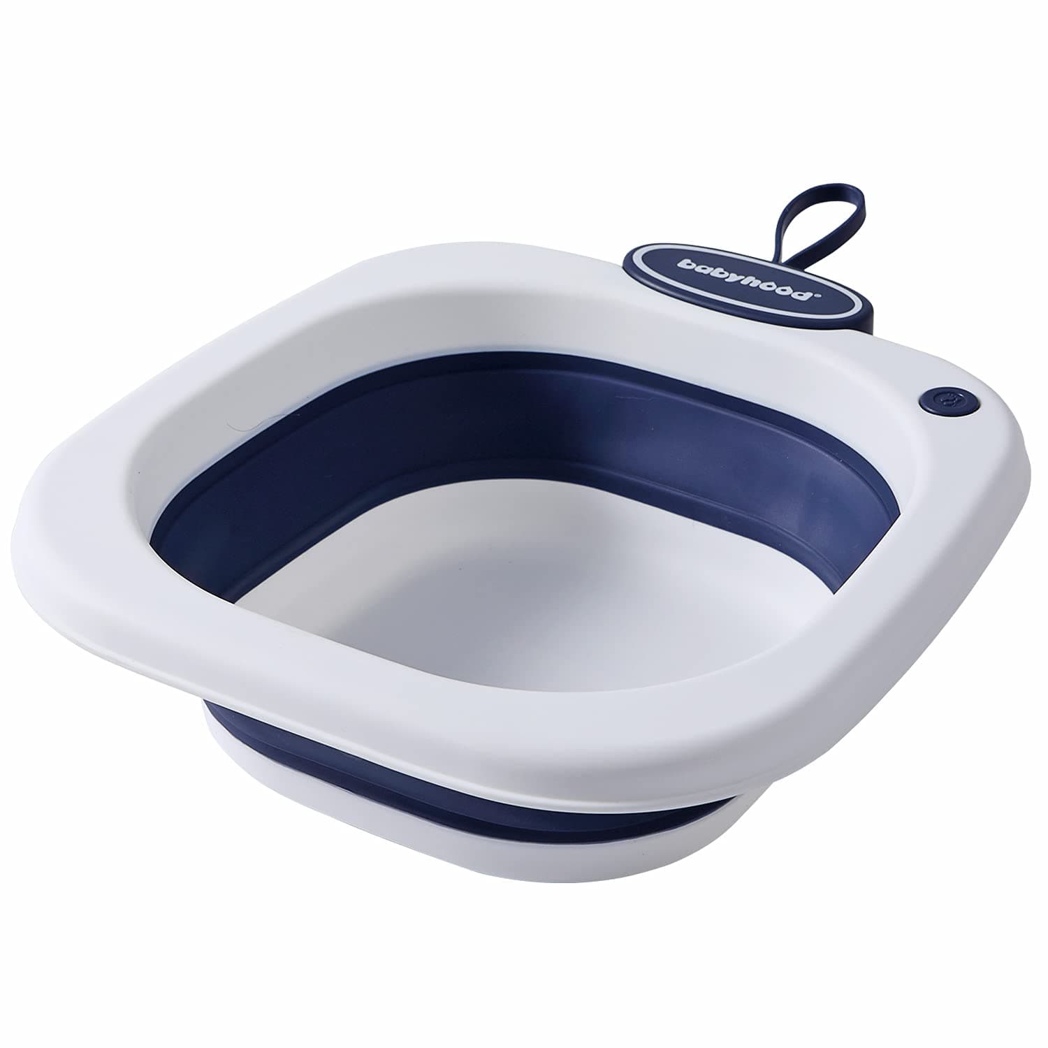 Multi-Purpose Collapsible Wash Basin for Kids and Babies, Lightweight Portable Folding Basin for Washing Baby Bottles and Breast Pump Parts and Home Kitchen Outdoor Camping Use (2021 Blue)