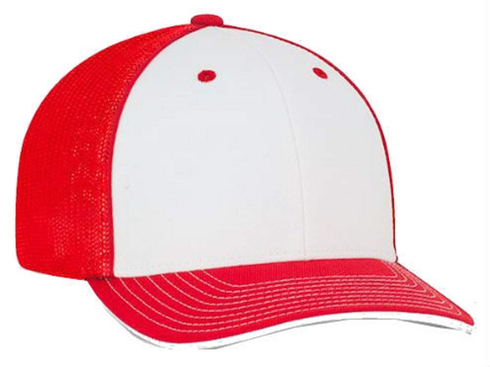 Pacific Headwear Trucker Flexfit Cap Hat Moisture-Wicking Multiple Sizes & Color