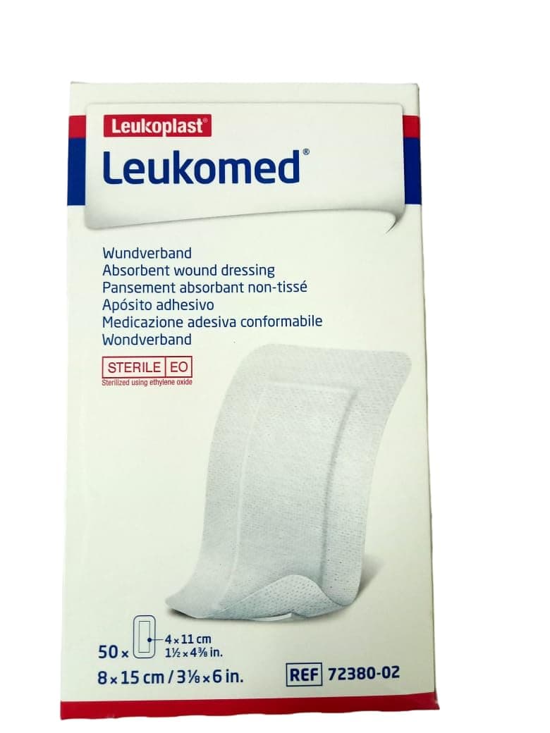 Leukomed Absorbent Wound Dressing,Size-8X15Cm,Pack Of 10