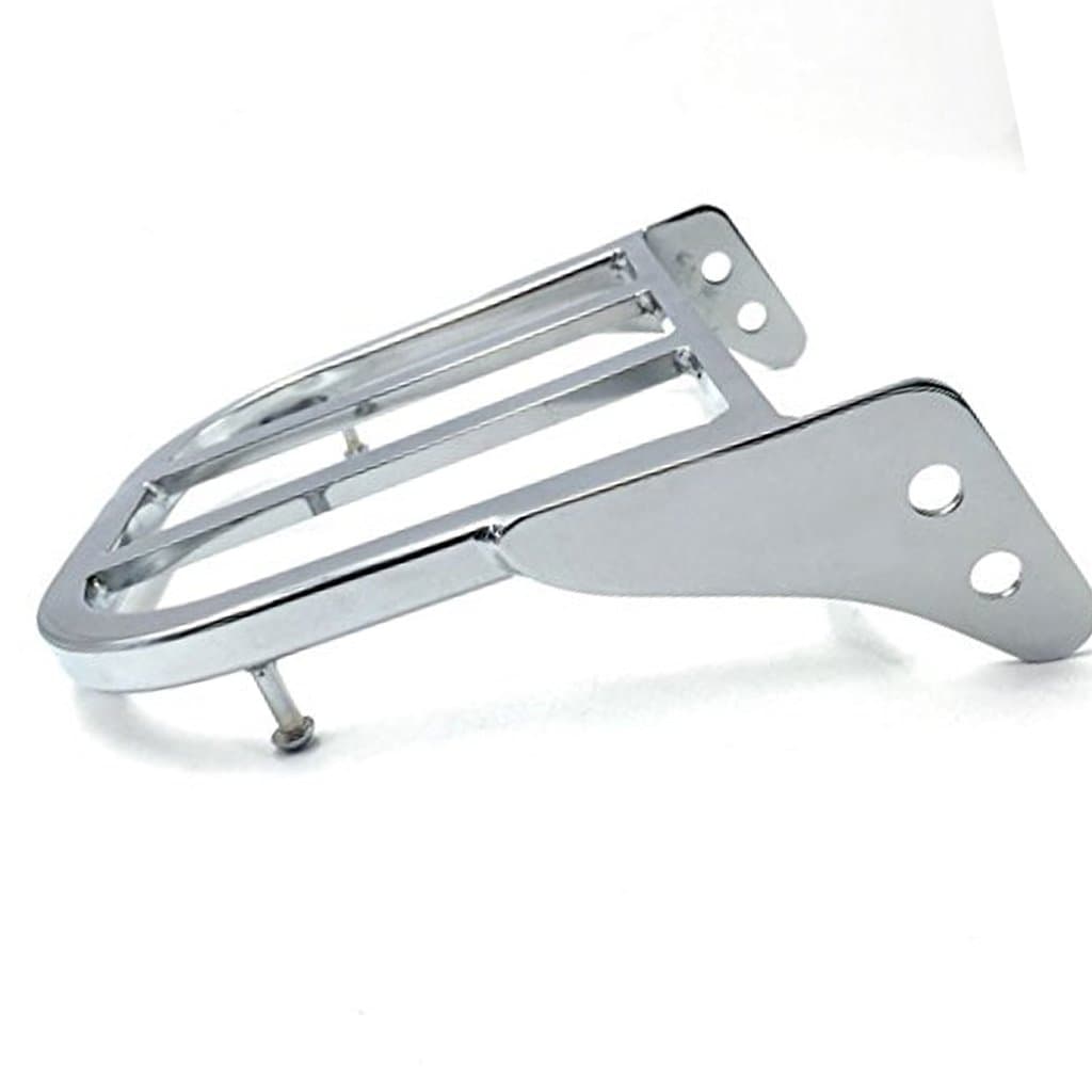 Motorcycle Solo Seat Sissy Bar Luggage Rack for Suzuki Marauder VZ800 1997-2007 Boulevard C50/C90 2005-2009 C50/M50 2012-2013 (Chrome)