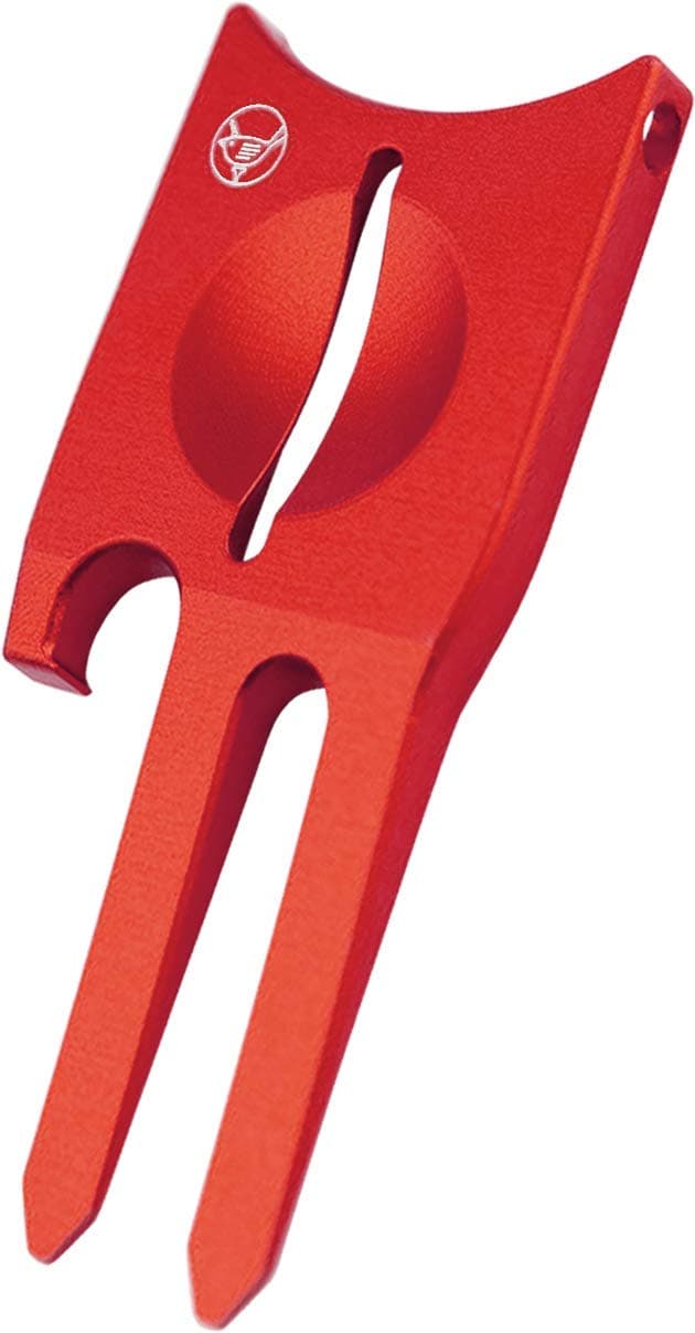 Golf Divot Repair Tool & Golf Ball Marker 6-in-1 Golf Divot Tool