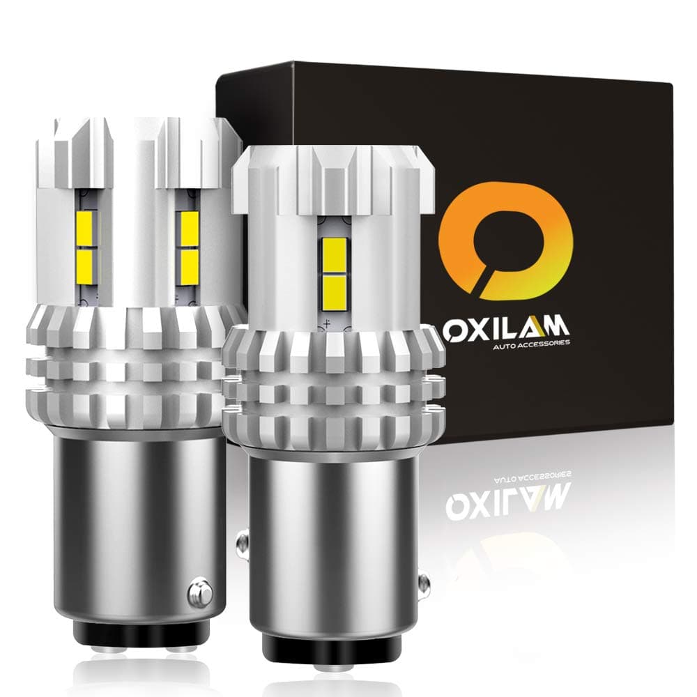 1157-LED-Bulbs 2800 Lumens Extremely Bright 2057 2357 7528 BAY15D LED Bulb Used for Backup-Reverse-Light Turn-Signal-Light,Warm White (2 Pack)