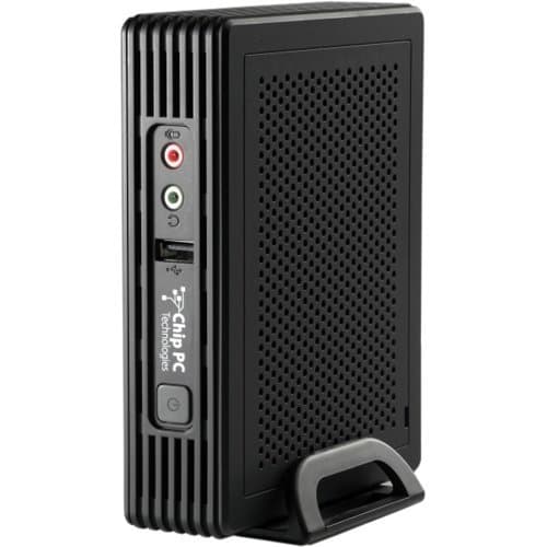 CPN06340 EX-PC W7DCCE1 Mini Desktop, 2 GB RAM, 8 GB Flash, AMD Radeon HD 6290, Black