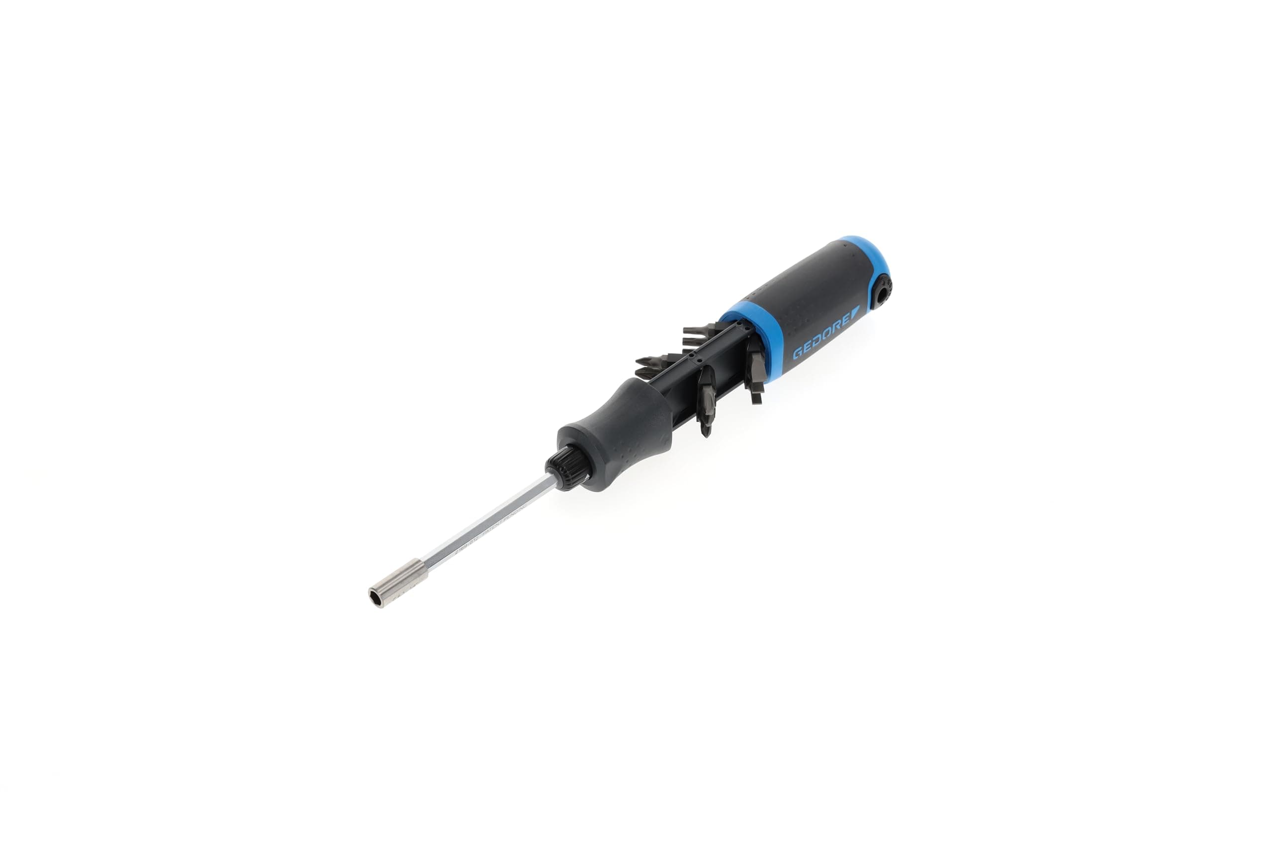 Gedore SilentGEAR 2169-012 Magazine Screwdriver with Silent Ratchet Function