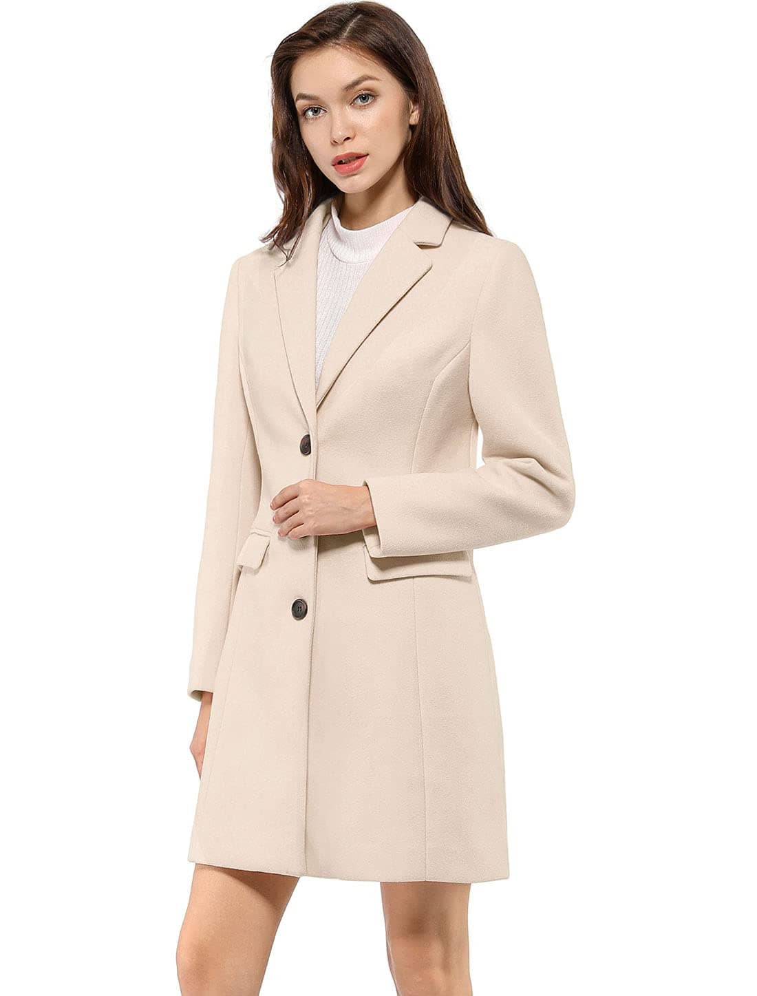 Fall Coats for Women's 2025 Pea Coats Long Winter Trench Coat