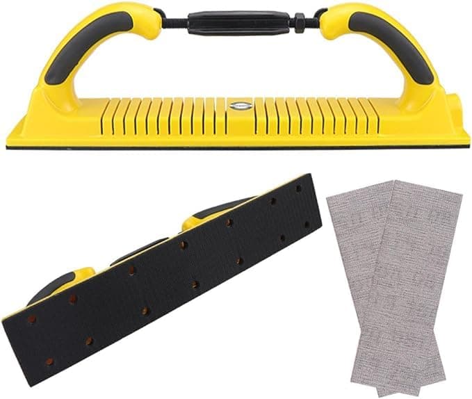 Multifunction Manual Sanding Tool, Adjustable Radius Flex Longboard Hand Sanding File Block Hand Grinder, Sanding Blocks Auto Body, Manual Grinding Tool for Woodworking Cars Walls