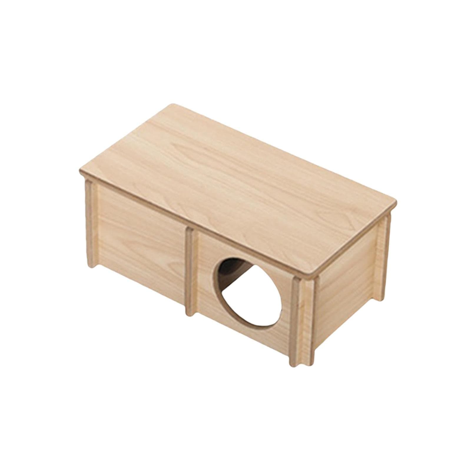 THE STYLE SUTRA® Hamster House and Hide Supplies Hamster Hideout for Lemmings Dwarf Hamster Mouse Two Room |1 Hamster House