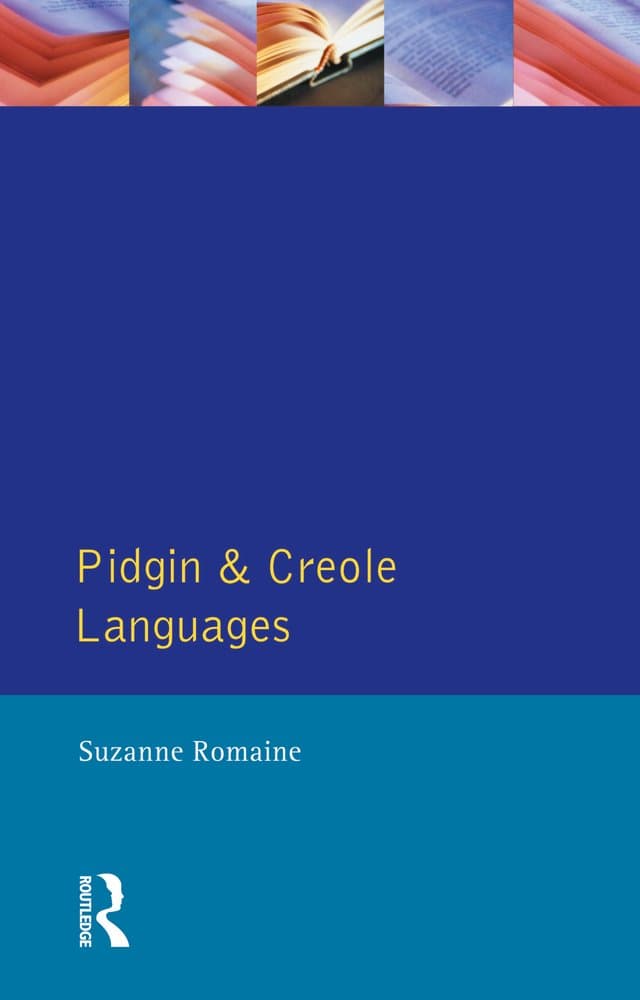 Pidgin and Creole Languages (Longman Linguistics Library)