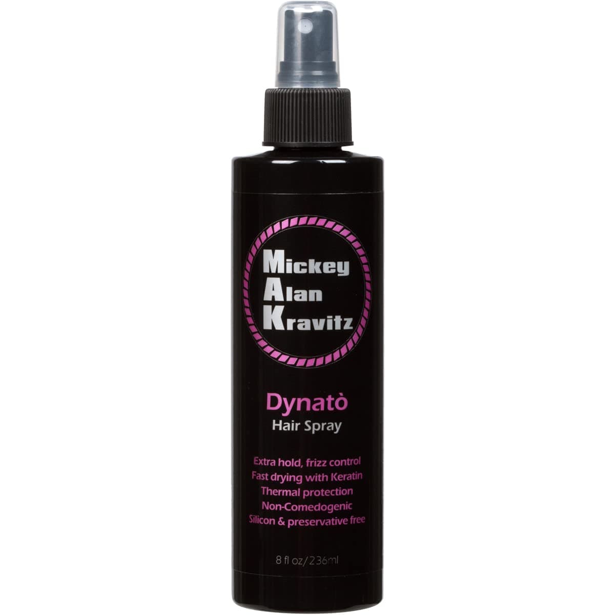 Dynato extra hold hair spray with thermal protection, non comedogenic, won't clog pores