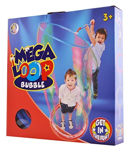 Uncle Bubble Mega Loop Bubble - Includes Wand and Bubble Concentrate