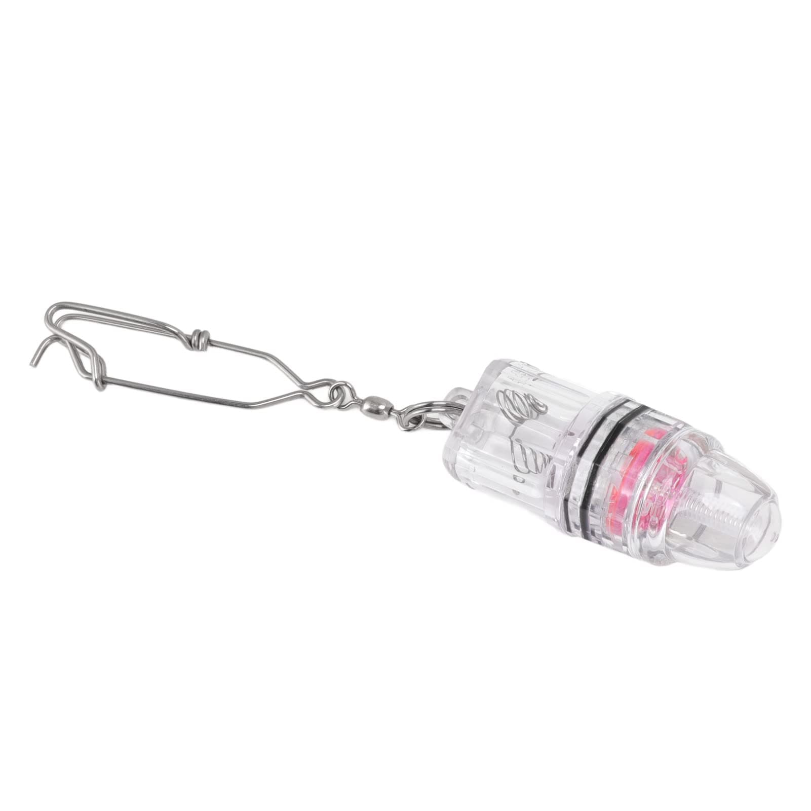 Bait Fishing Light, Compression Proof Underwater Deep Drop LED Flashlight Explosion Proof Easy Operation Attracting Fish Indicator for Fishing Tool (Red)