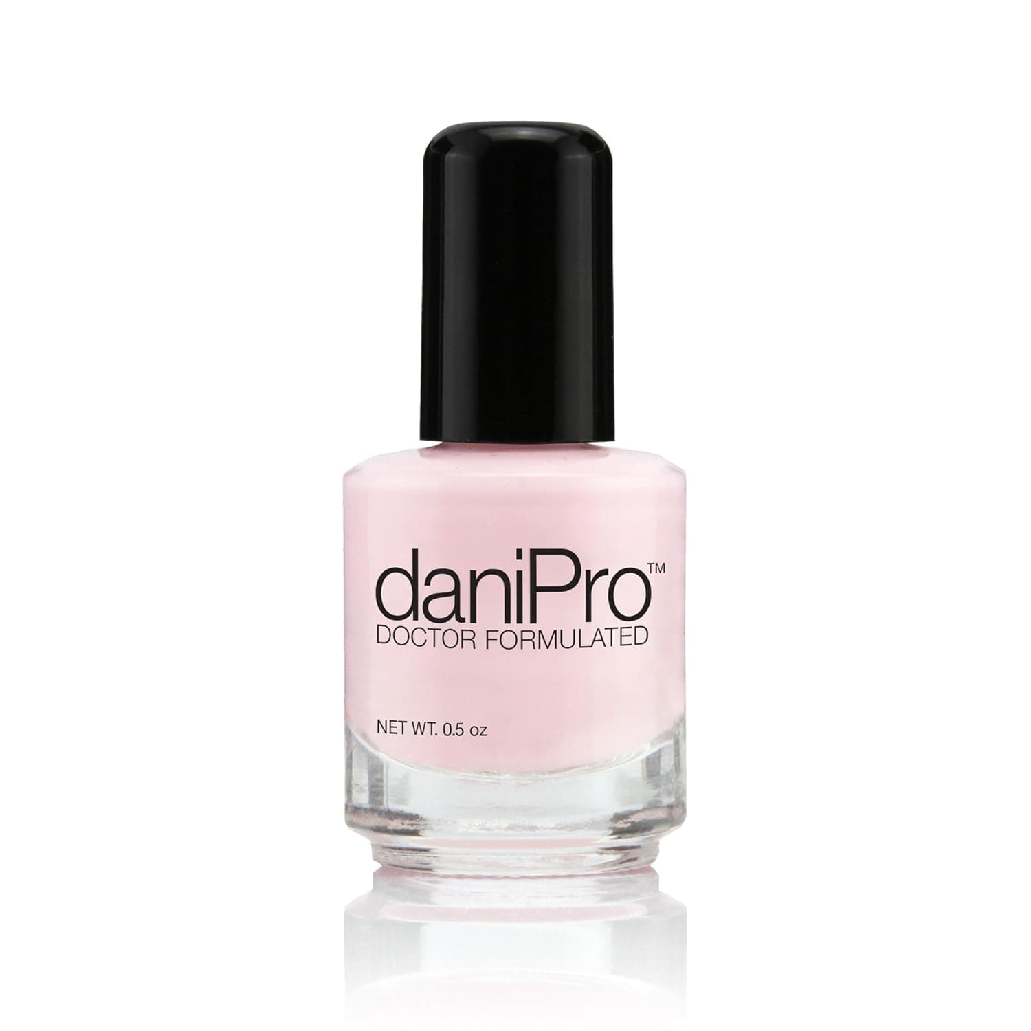 Doctor Formulated Nail Polish Love is All pink Fingernail Polish & Toenail Polish, 0.5 oz with Undecylenic Acid, Biotin & Vitamins - Vegan Formula for Healthy Nails - Manufactured in the USA