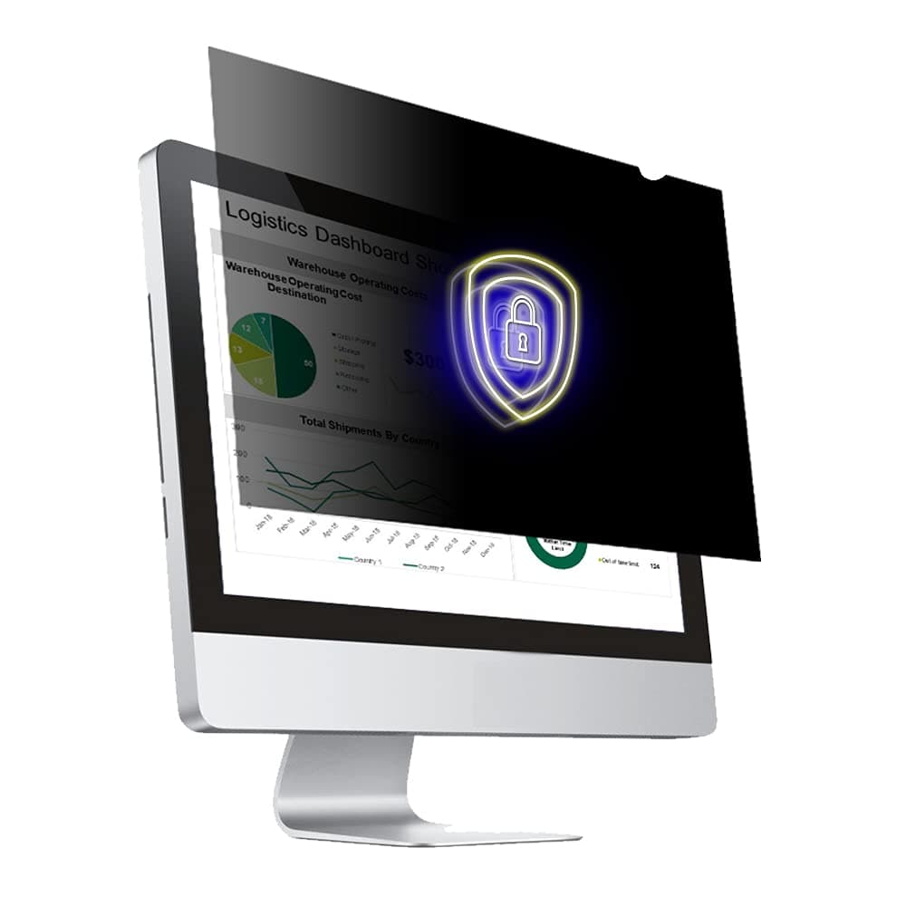 27 Inch - 16:9 Aspect Ratio - Computer Privacy Screen Filter for iMac Monitor - Anti-Glare - Anti-Scratch Protector Film - Please Check iMac or Others Made in Korea