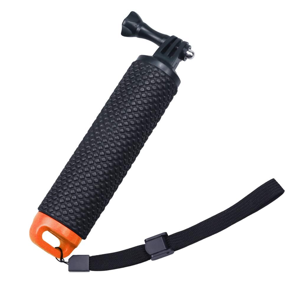 BiBiFly Waterproof GoPro Floating Hand Grip, Monopod Pole Mount Diving Handle Tripod Mount for GoPro Cameras Hero 7 6 5 Session 4 3+ 3 2 1 Action Cameras Accessories