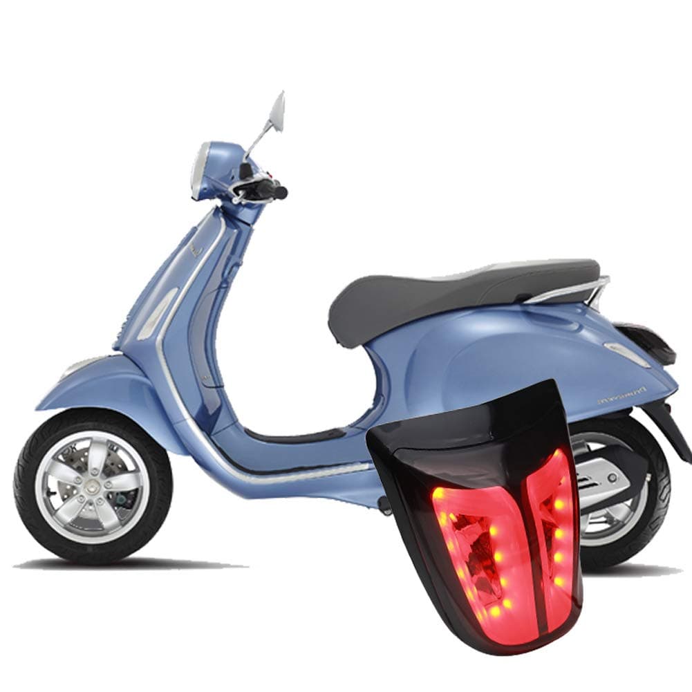 Smoke/black LED Taillights Fits for Vespa Sprint 125/150 and Primavera 150