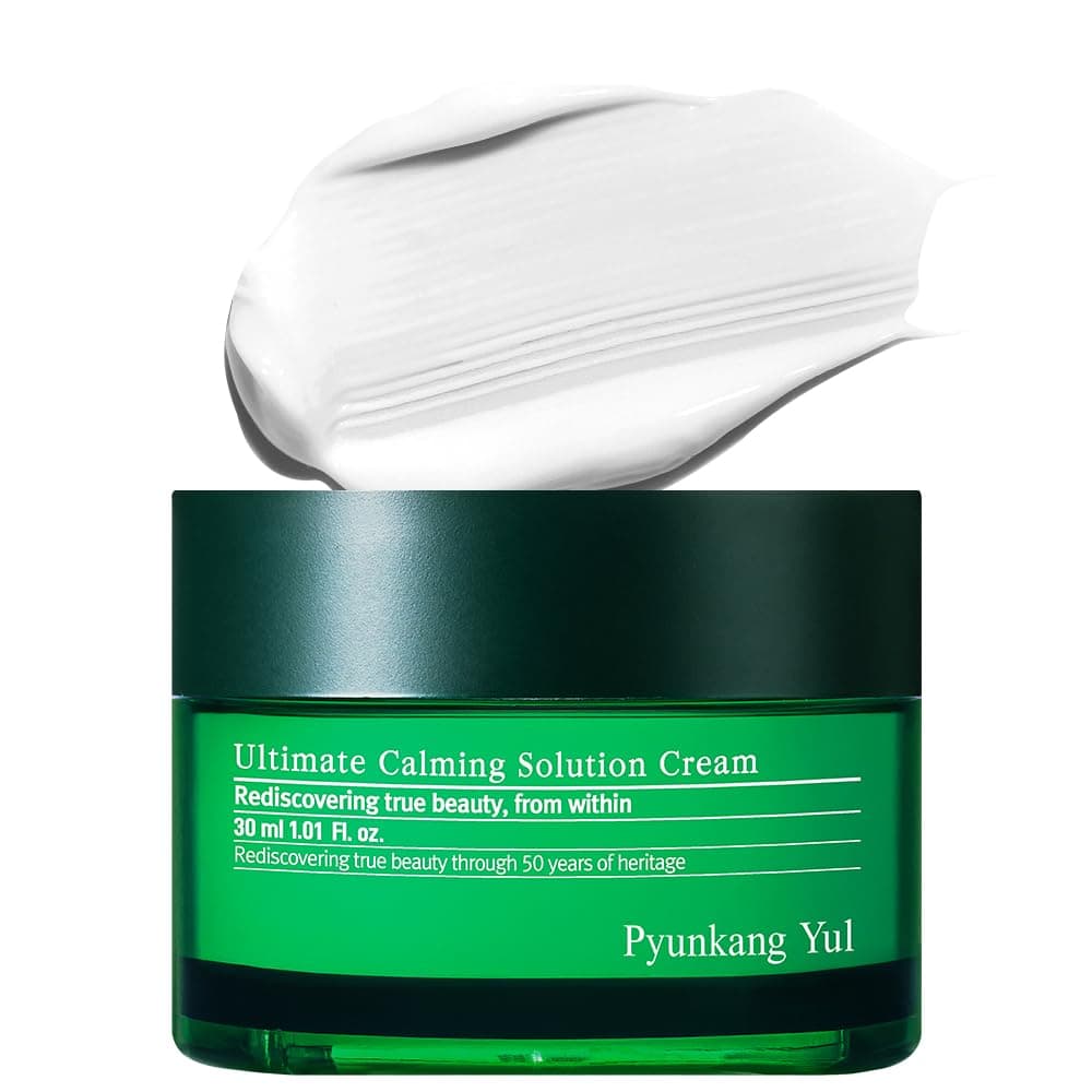 [PKY] Pyunkang Yul Ultimate Soothing Solution Cream for Sensitive Skin with Patented Ingredients, Moisturiser Soothes and Relieves Redness Intensively with Cica & Tea Tree 30 ml