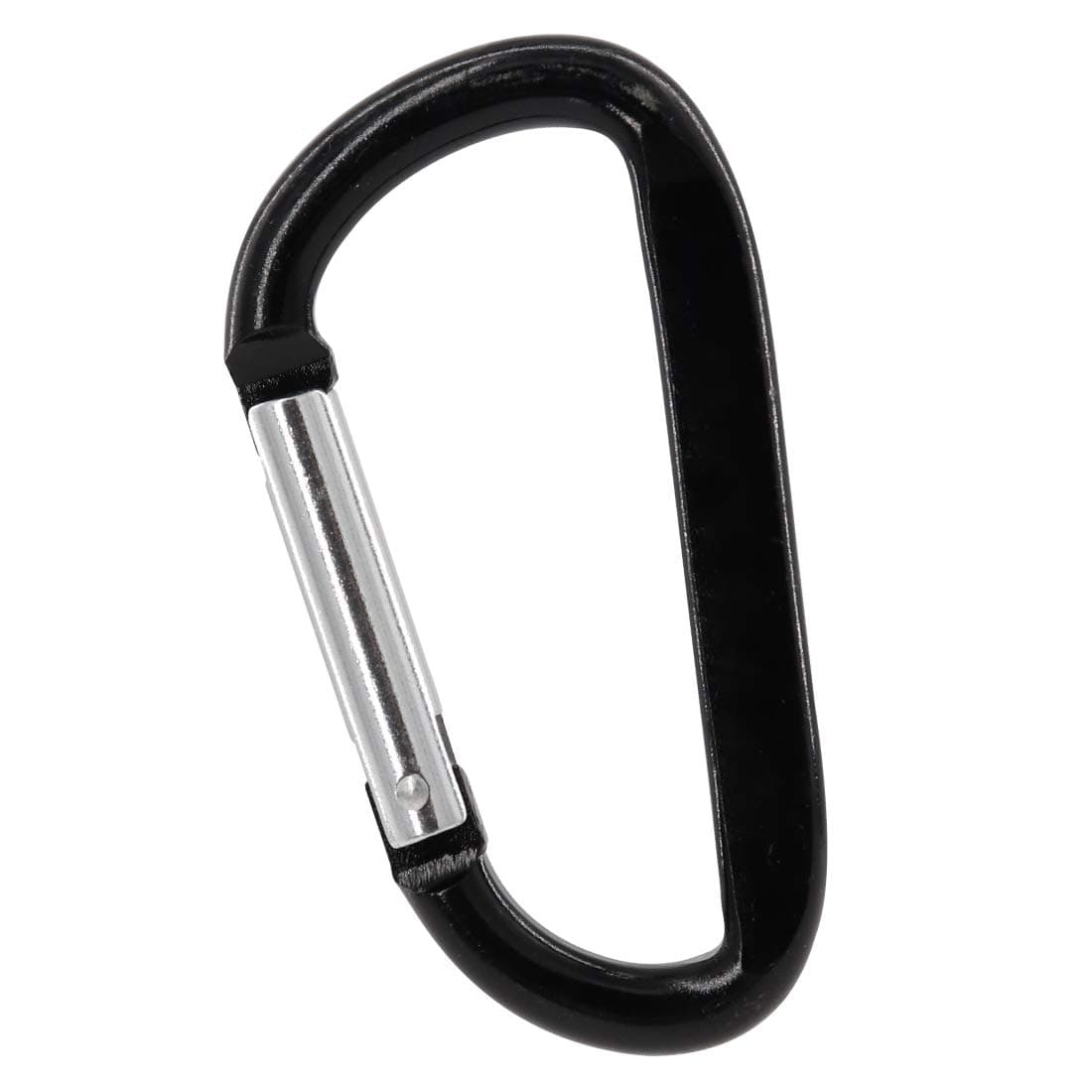 Gisdanchz 48 x 24mm Mini Small Aluminum Alloy D-Shaped Carabiner Clip