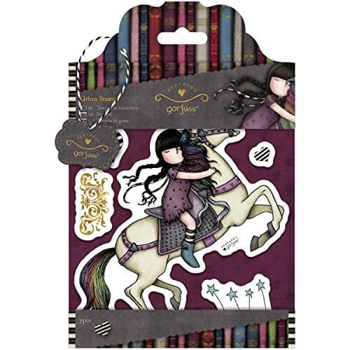 Simply Gorjuss The Runaway Urban Stamps, Multi-Colour by Simply Gorjuss