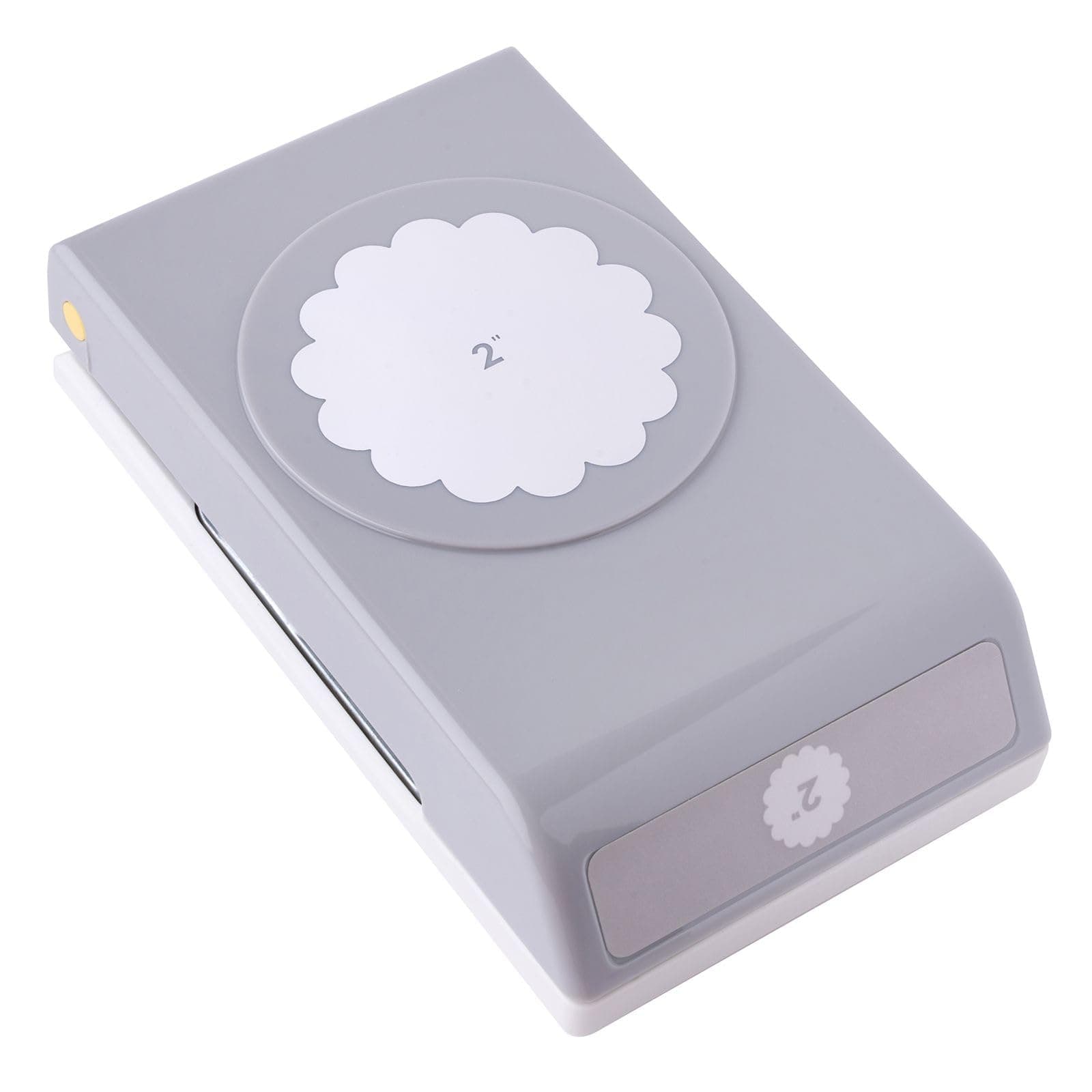 EK Tools 2-inch Circle Paper Punch, Large, Scallop, New Package