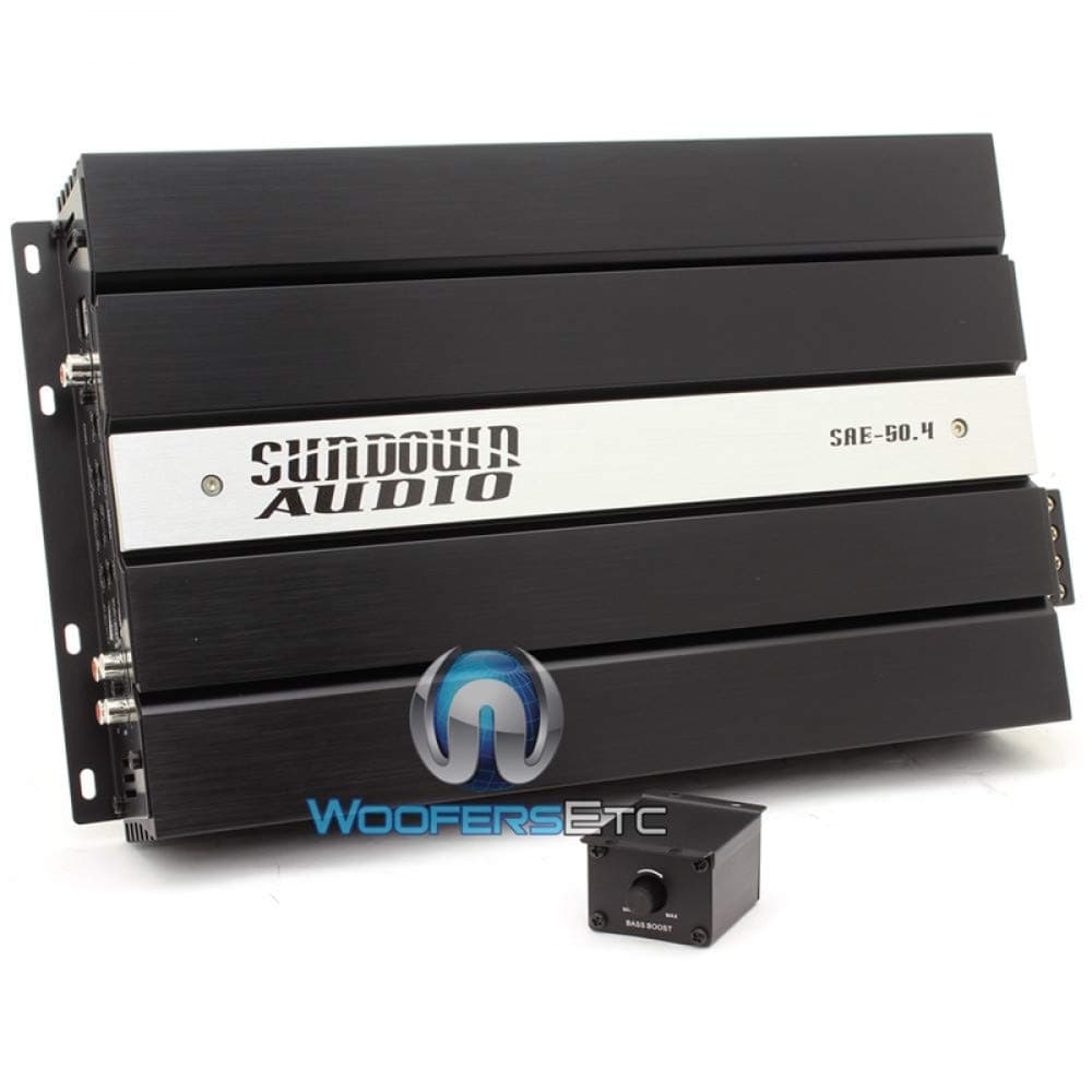 Sundown Audio SAE-50.4 4 Ch 300 Watt SAE Series Amplifier (300W)