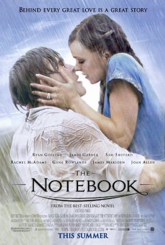 The Notebook Poster Movie 27x40 Ryan Gosling Rachel McAdams Tim Ivey Poster Print, 27x40