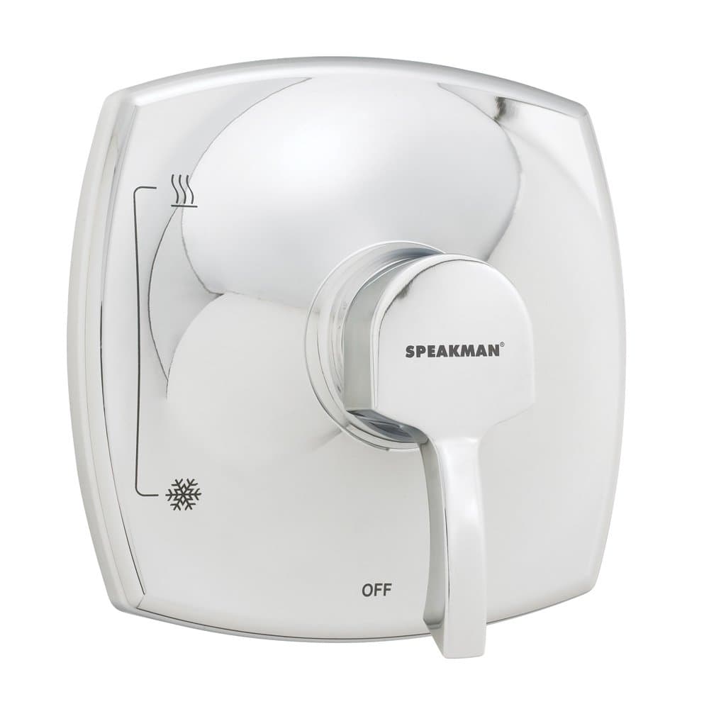 Speakman CPT-11000-P Tiber Pressure Balance Shower Valve Trim, Polished Chrome (Valve Not Included)