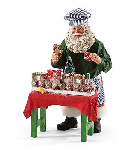 Possible Dreams Gingerbread Express Santa Figurine Set | 4046902D