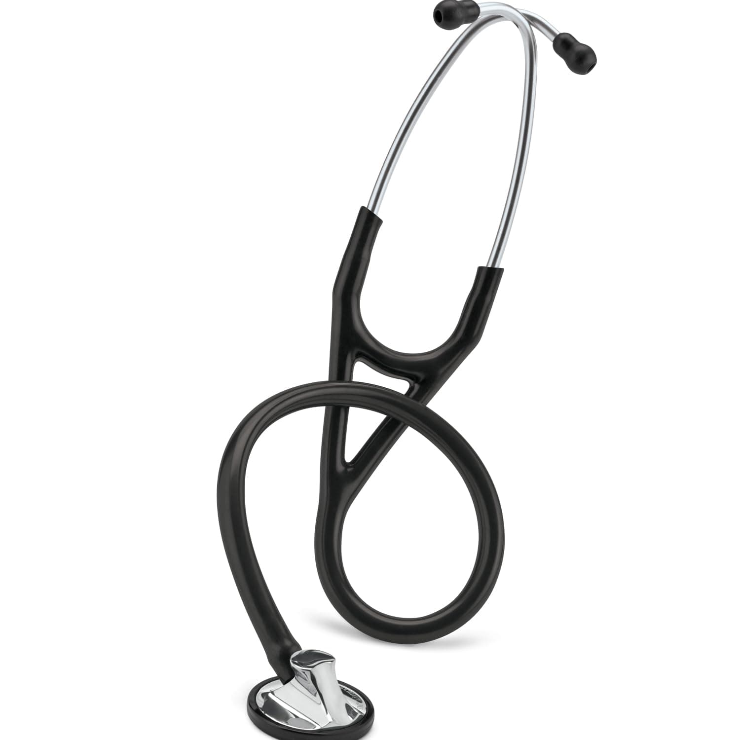 3M Littmann Master Cardiology Stethoscope, 2160, Stainless Steel Chestpiece, 27" Black Tube