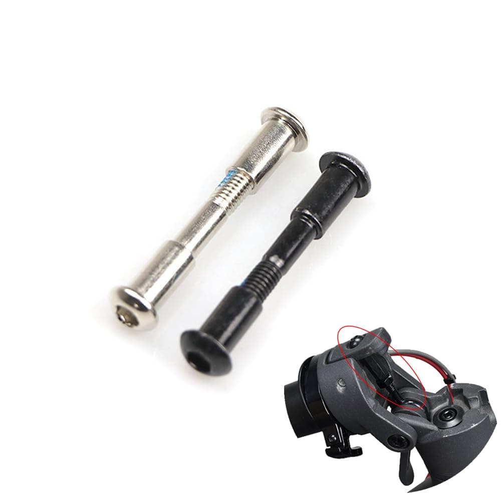 2 PCS Fixed Bolt Screw Scooter Accessories Steel Folding Fixed Screw Folding Place Fixed Bolt Replacement Repair Parts for M365 Electric Scooters