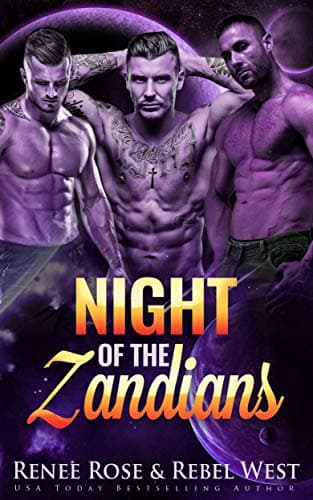 Night of the Zandians: A Reverse Harem Alien Warrior Romance (Zandian Brides Book 1)