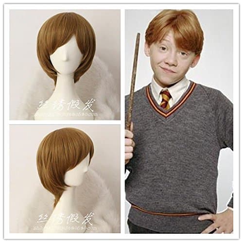 And Ron Weasley Light Brown Short Hair And Fake Hair Wig High Temperature Wire Send Distribution S